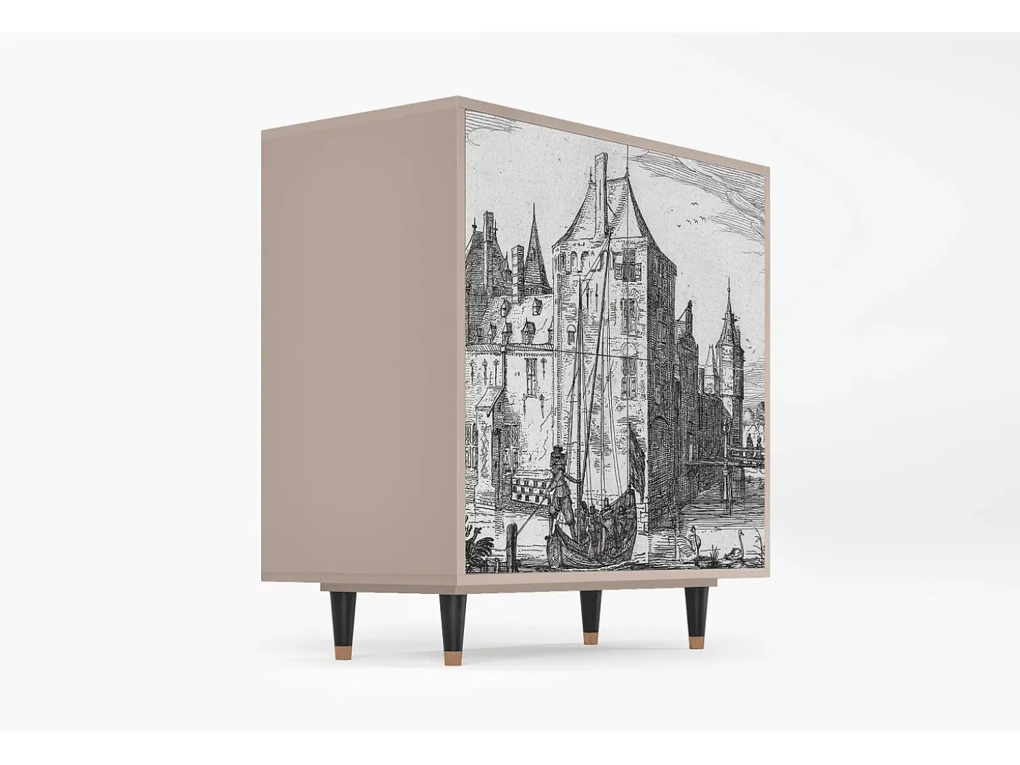 Aparador - 94x96x48 cm - BS3 - Castle by Breugel, Latte