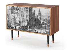 Aparador - 115x85x48 cm - BS4 - Castle by Breugel, Nogal