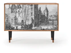 Aparador - 115x85x48 cm - BS4 - Castle by Breugel, Nogal
