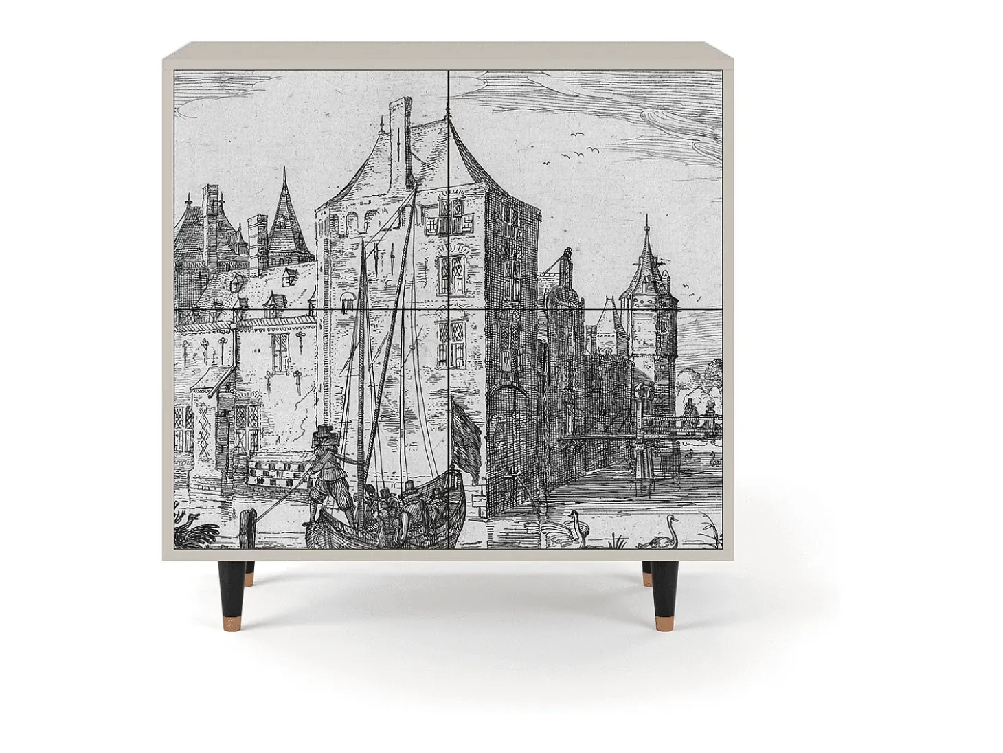 Aparador - 94x96x48 cm - BS3 - Castle by Breugel, Arena