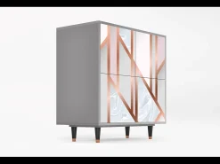 Aparador - 94x96x48 cm - BS3 - Champagne Story, Gris