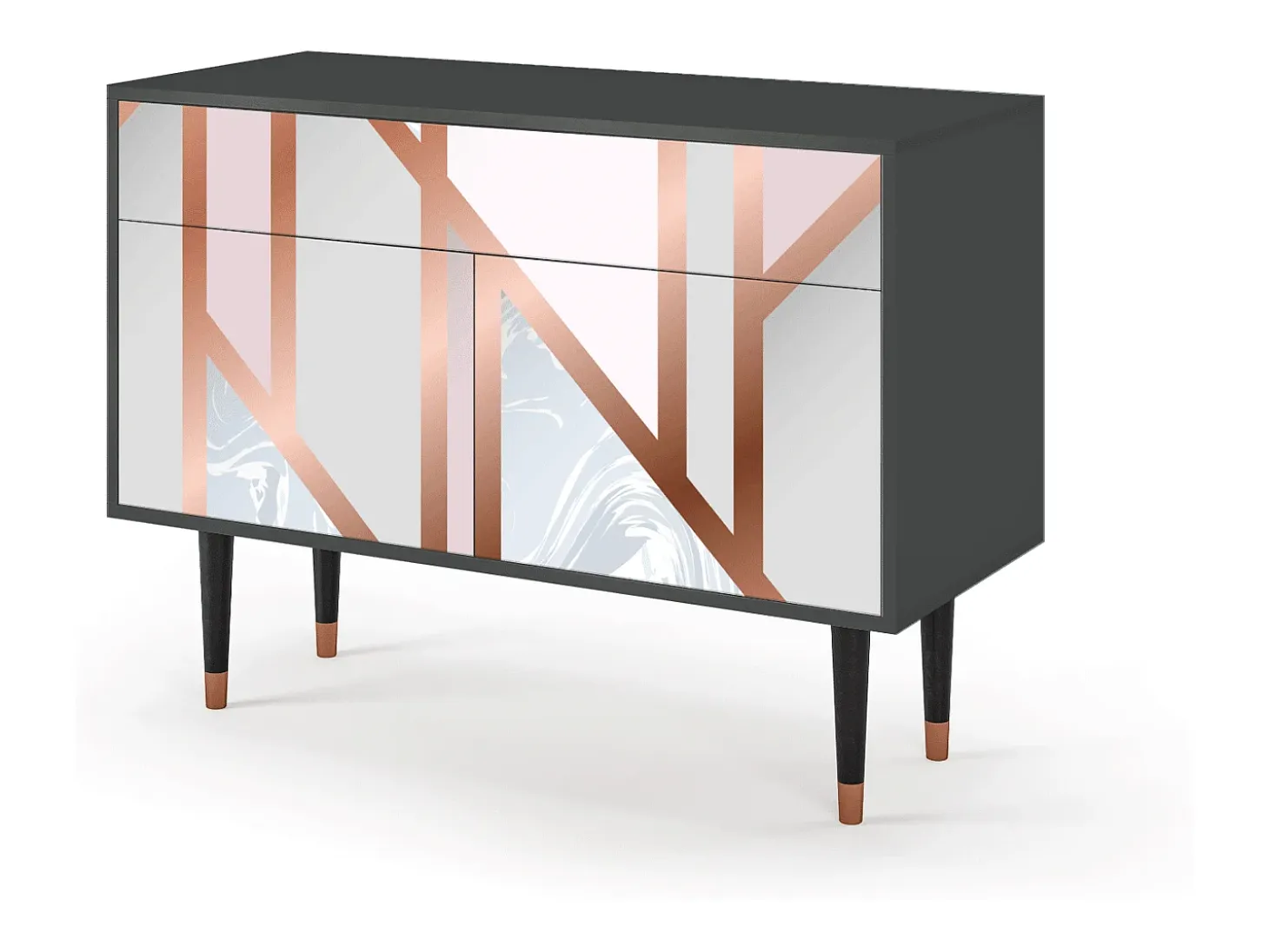 Aparador - 115x85x48 cm - BS4 - Champagne Story, Antracita