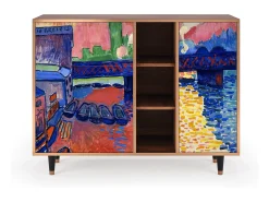 Aparador - 125x98x48 cm - BS2 - Charing Cross Bridge, Nogal