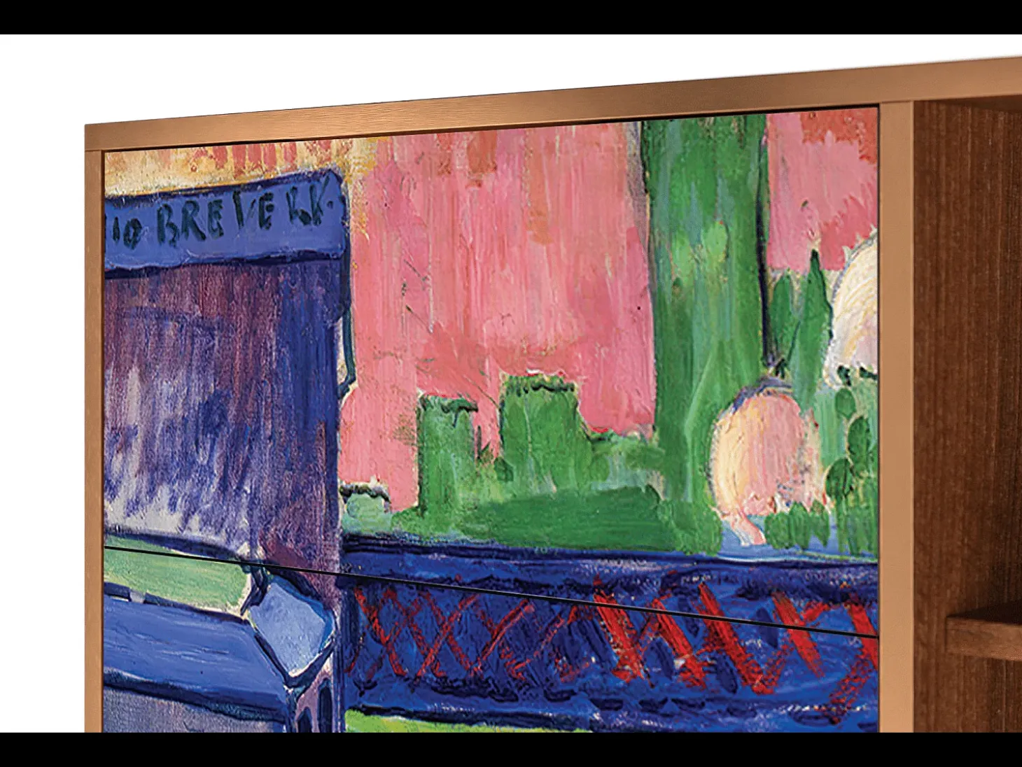 Aparador - 125x98x48 cm - BS2 - Charing Cross Bridge, Nogal