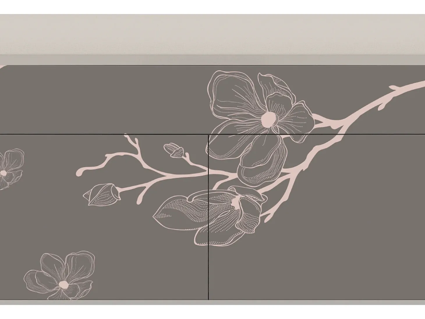 Aparador - 115x85x48 cm - BS4 - Cherry Blossom, Arena