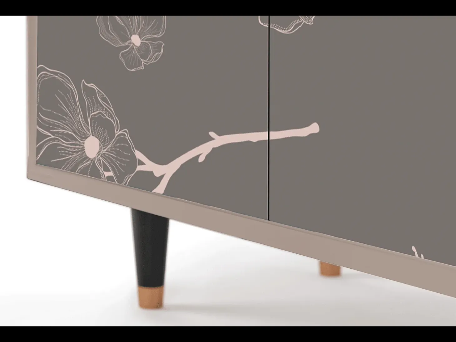 Aparador - 94x96x48 cm - BS3 - Cherry Blossom, Latte