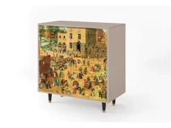Aparador - 94x96x48 cm - BS3 - Children Games, Latte