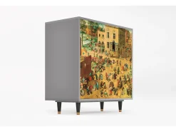 Aparador - 94x96x48 cm - BS3 - Children Games, Gris