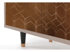 Aparador - 94x96x48 cm - BS3 - Chocolate Bar, Latte