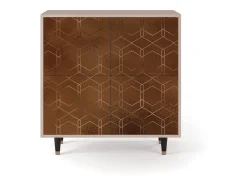 Aparador - 94x96x48 cm - BS3 - Chocolate Bar, Latte