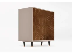 Aparador - 94x96x48 cm - BS3 - Chocolate Bar, Latte