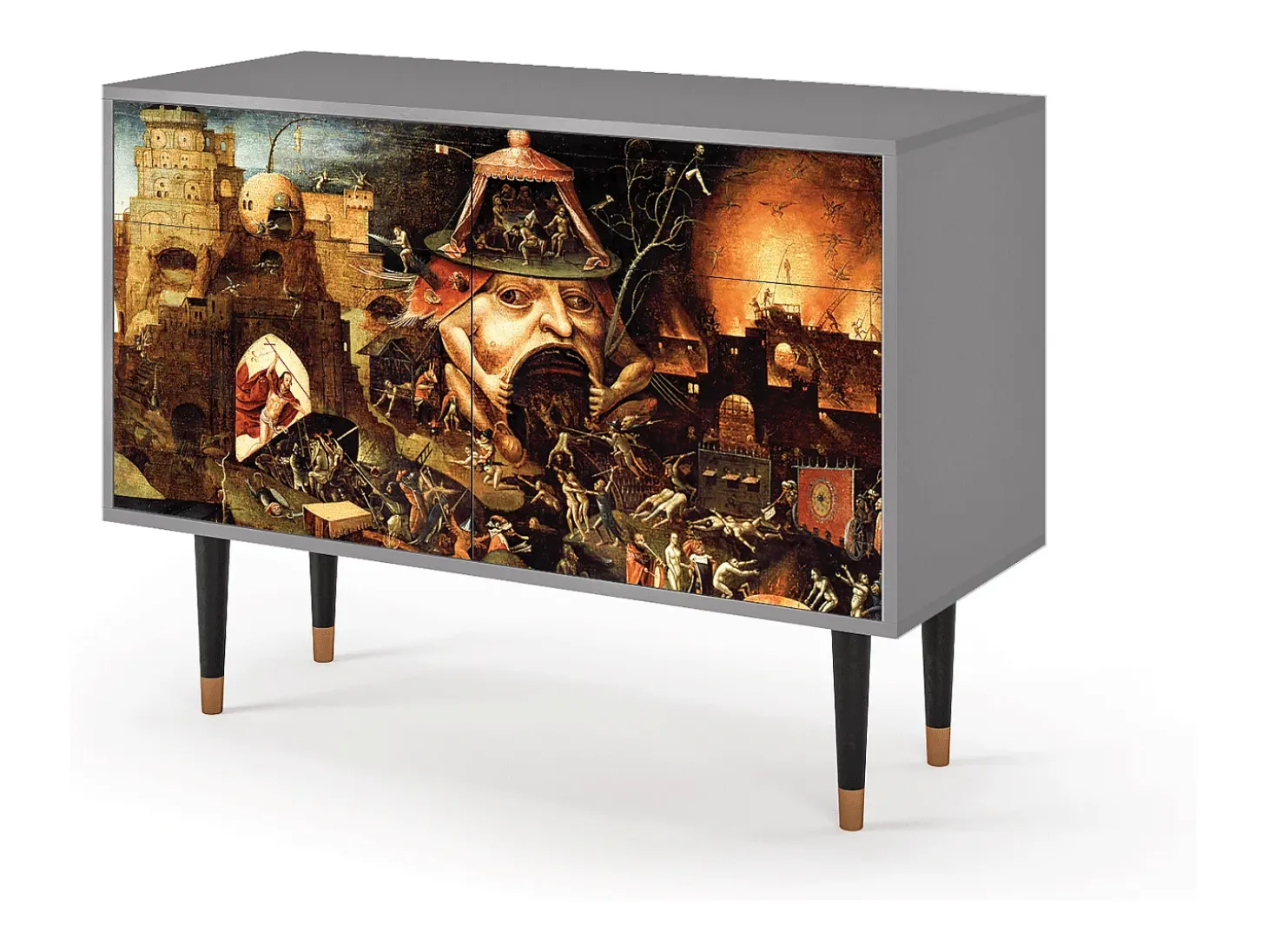 Aparador - 115x85x48 cm - BS4 - Christ in Limbo, Gris