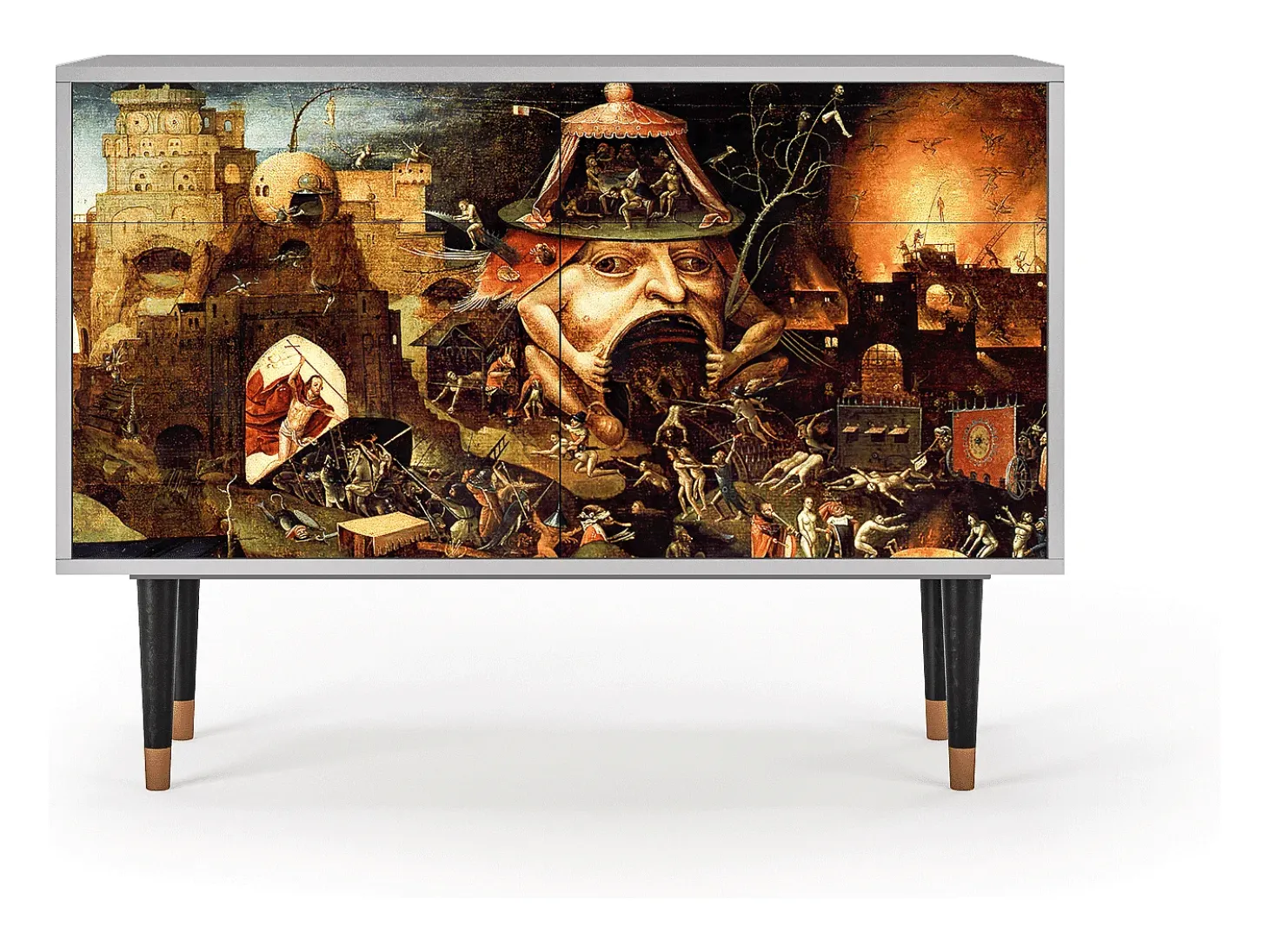 Aparador - 115x85x48 cm - BS4 - Christ in Limbo, Gris