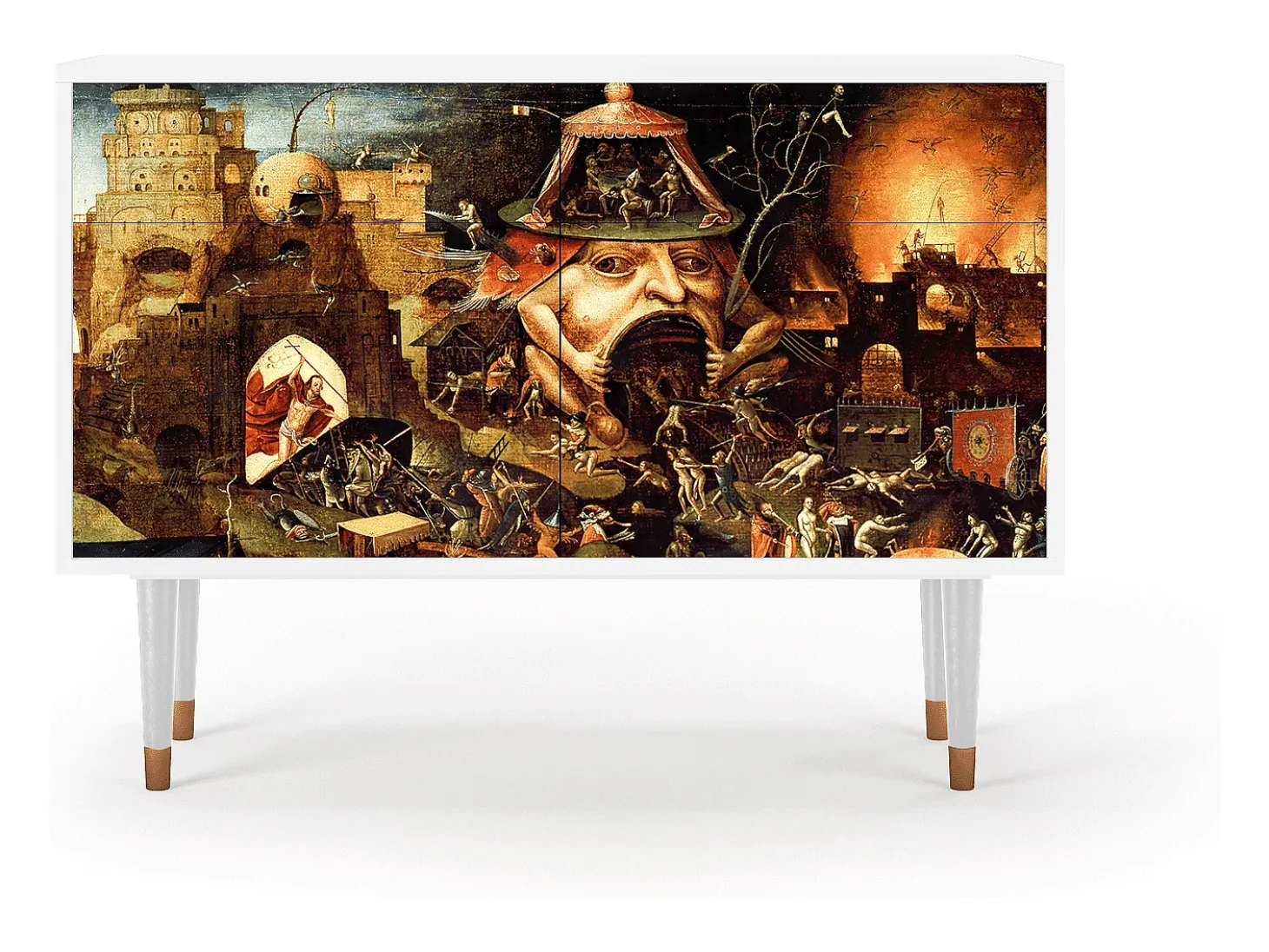 Aparador - 115x85x48 cm - BS4 - Christ in Limbo, Blanco