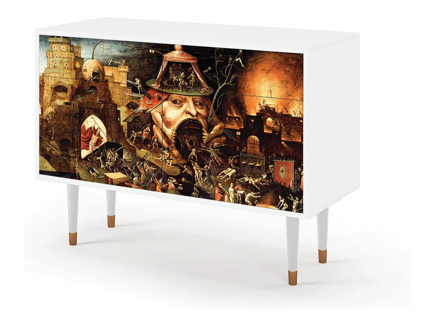 Aparador - 115x85x48 cm - BS4 - Christ in Limbo, Blanco