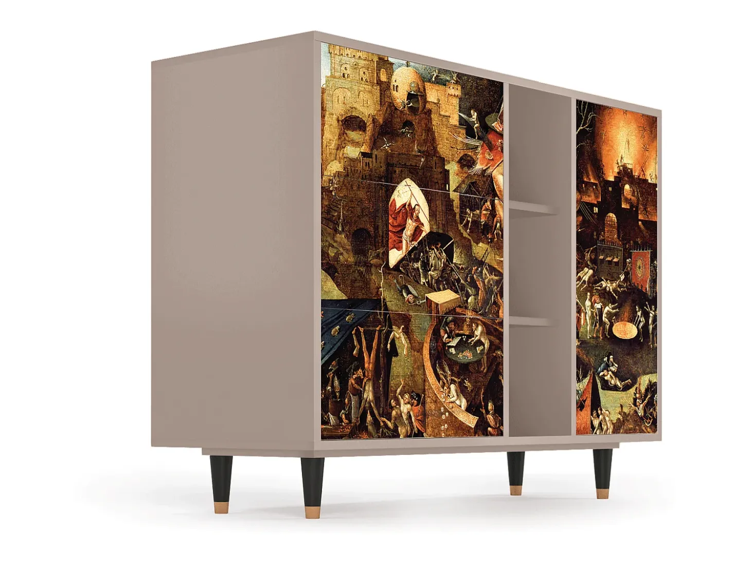 Aparador - 125x98x48 cm - BS2 - Christ in Limbo, Latte