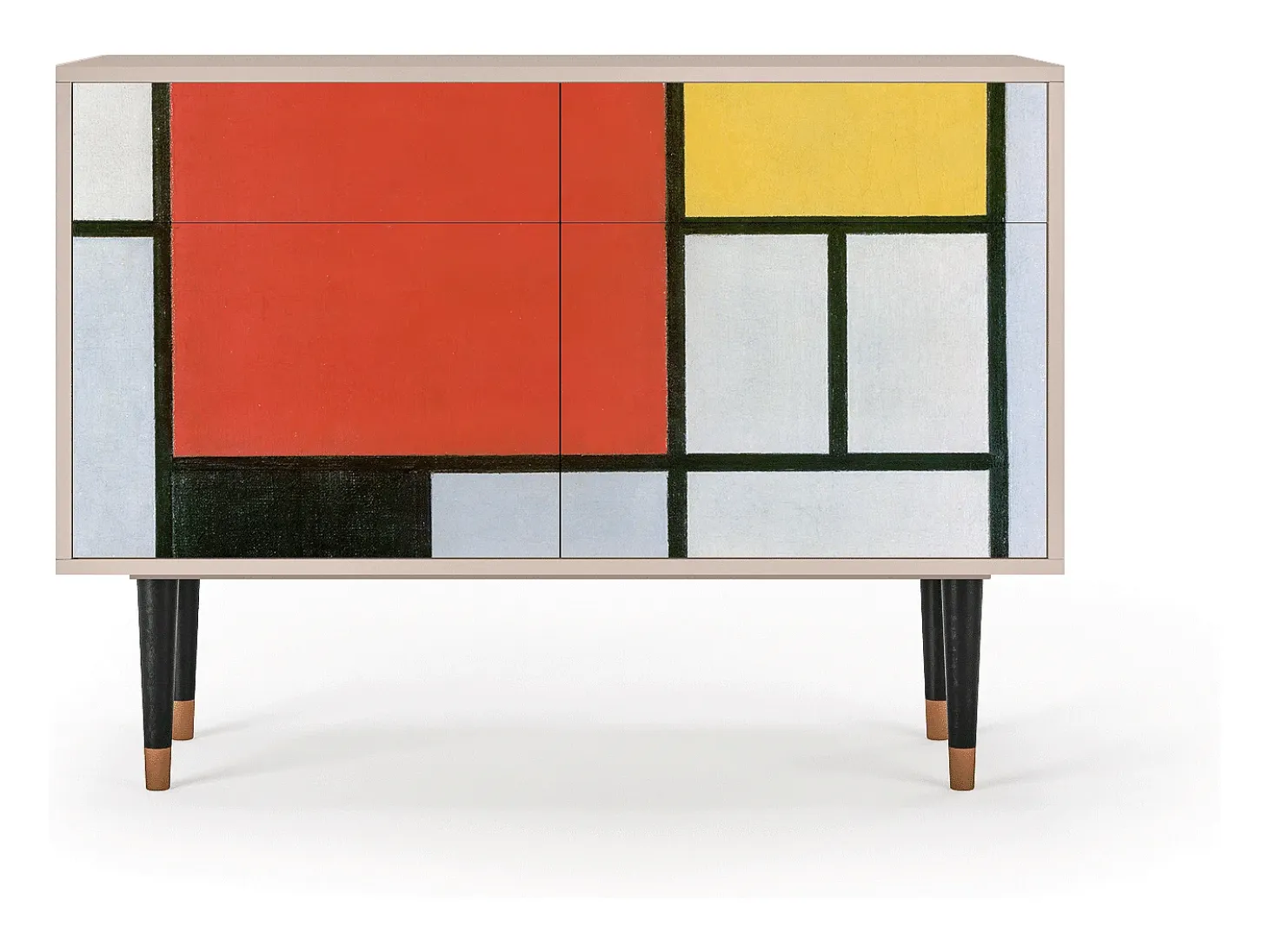 Aparador - 115x85x48 cm - BS4 - Composition, Latte