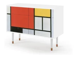 Aparador - 115x85x48 cm - BS4 - Composition, Blanco