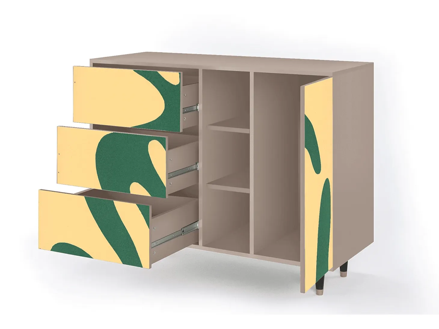Aparador - 125x98x48 cm - BS2 - Constellations by Arp, Latte