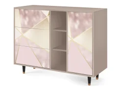 Aparador - 125x98x48 cm - BS2 - Cosmopolitan Diva, Latte
