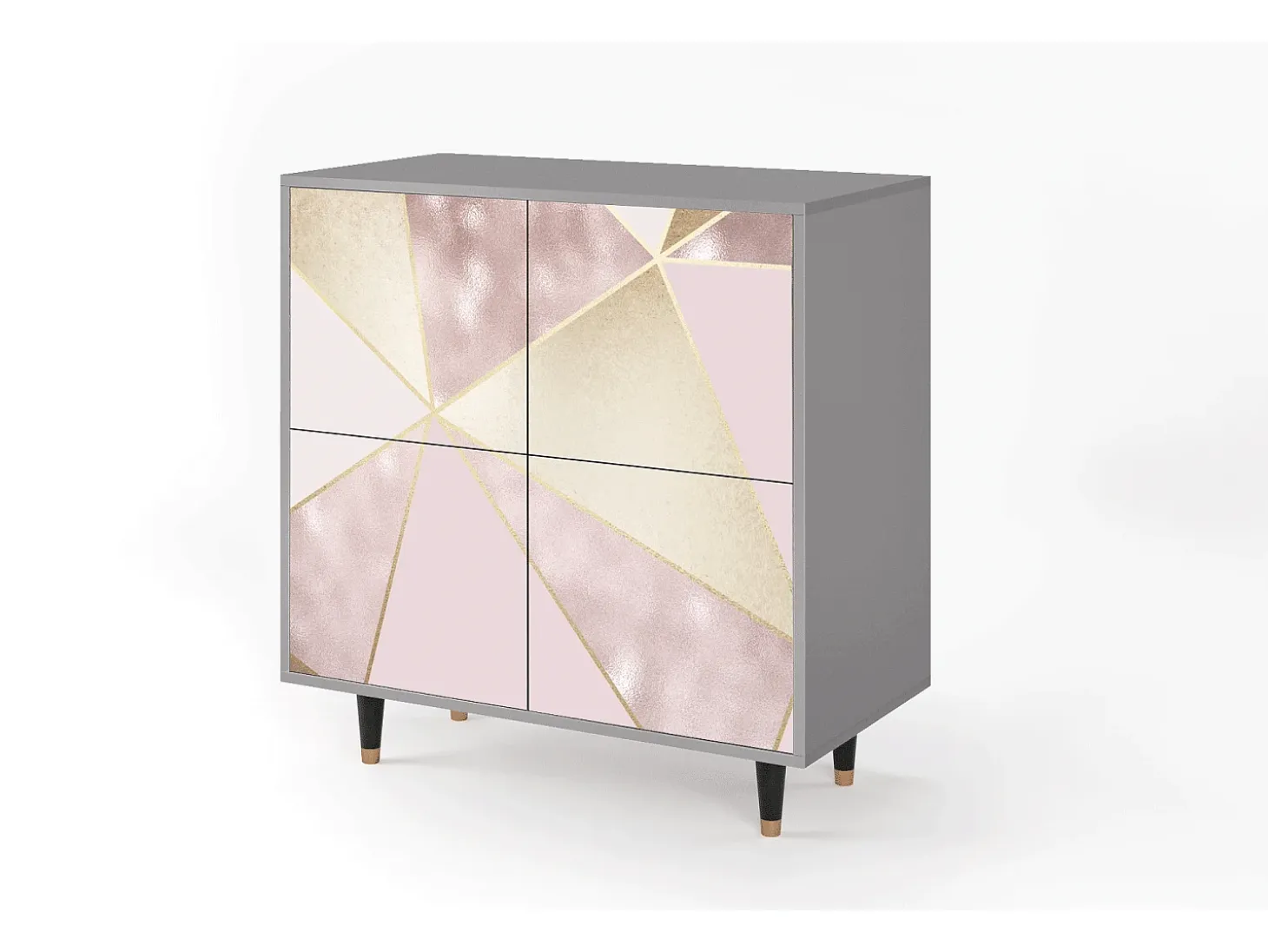 Aparador - 94x96x48 cm - BS3 - Cosmopolitan Diva, Gris