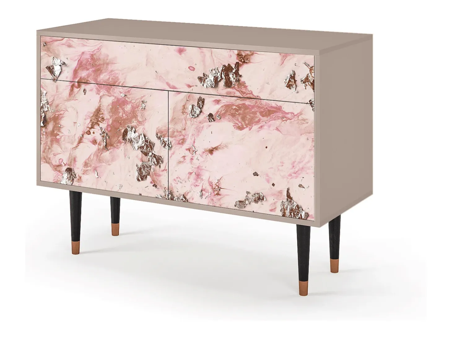Aparador - 115x85x48 cm - BS4 - Cotton Candy, Latte