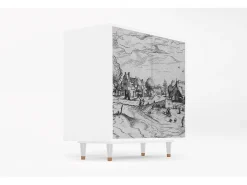 Aparador - 94x96x48 cm - BS3 - Country Village, Blanco
