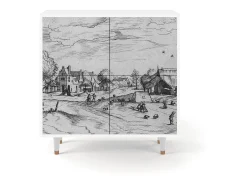 Aparador - 94x96x48 cm - BS3 - Country Village, Blanco