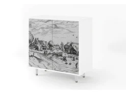 Aparador - 94x96x48 cm - BS3 - Country Village, Blanco