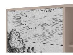 Aparador - 125x98x48 cm - BS2 - Country Village, Latte