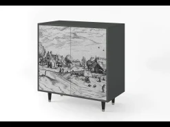 Aparador - 94x96x48 cm - BS3 - Country Village, Antracita