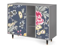 Aparador - 125x98x48 cm - BS2 - Dark Flower Bed, Gris