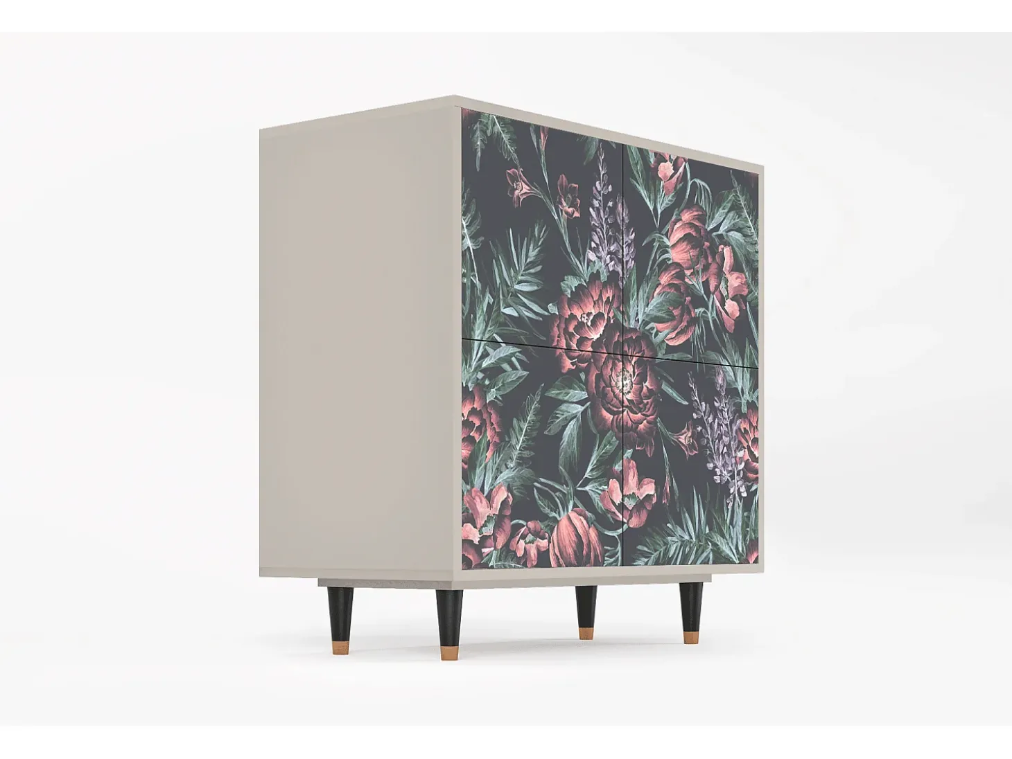 Aparador - 94x96x48 cm - BS3 - Dark Peonies, Arena