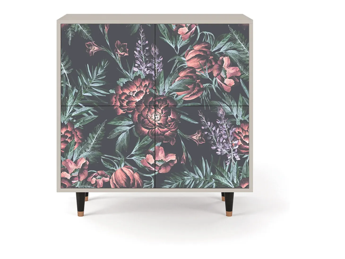 Aparador - 94x96x48 cm - BS3 - Dark Peonies, Arena