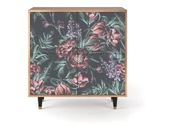 Aparador - 94x96x48 cm - BS3 - Dark Peonies, Nogal