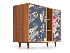 Aparador - 125x98x48 cm - BS2 - Dark Flower Bed, Nogal
