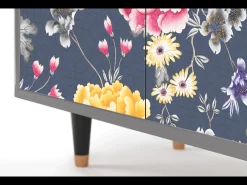 Aparador - 94x96x48 cm - BS3 - Dark Flower Bed, Gris