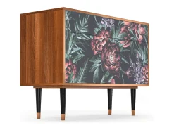 Aparador - 115x85x48 cm - BS4 - Dark Peonies, Nogal