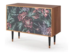 Aparador - 115x85x48 cm - BS4 - Dark Peonies, Nogal