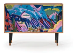 Aparador - 115x85x48 cm - BS4 - Davos Winter, Nogal