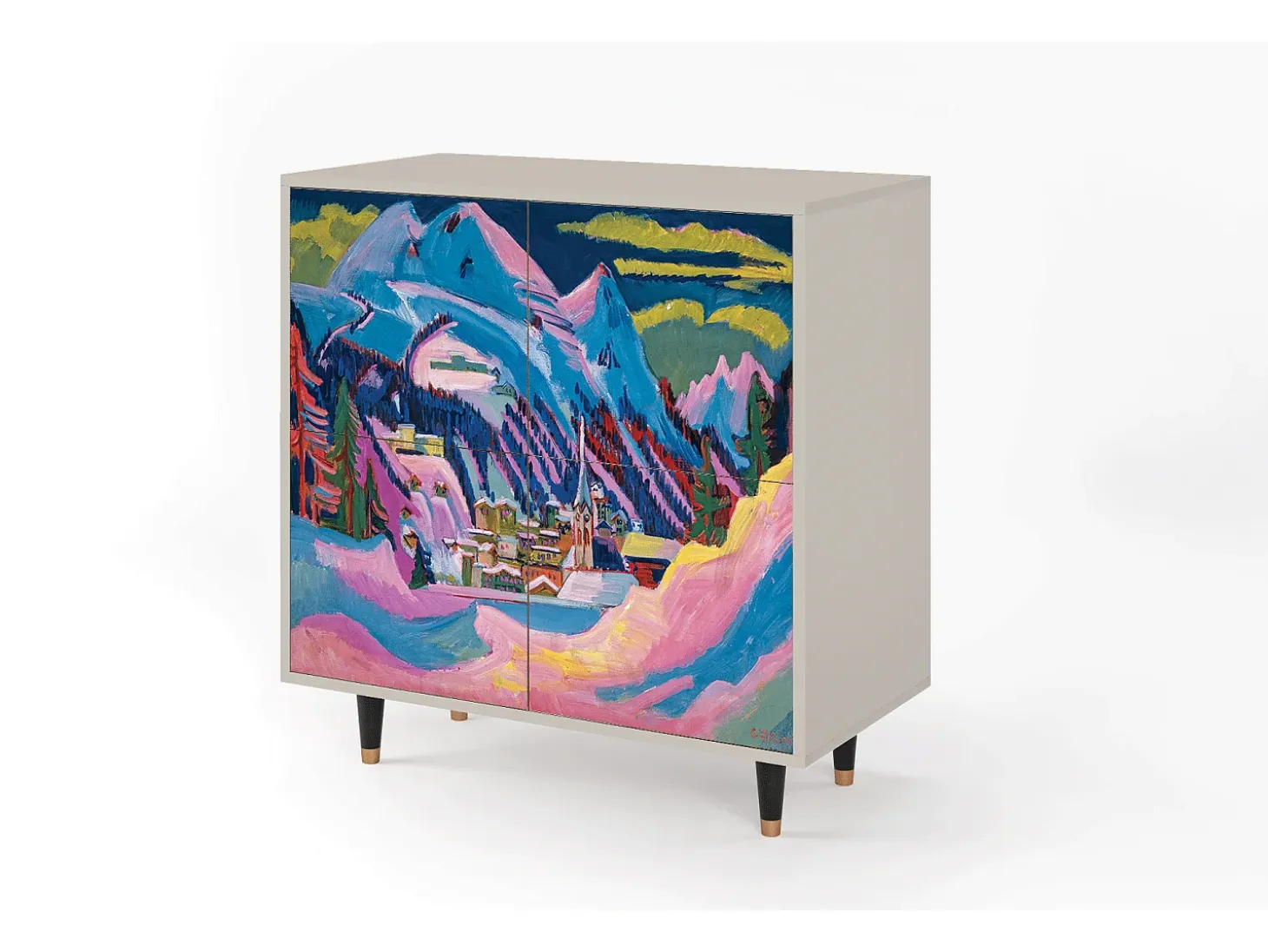Aparador - 94x96x48 cm - BS3 - Davos Winter, Arena