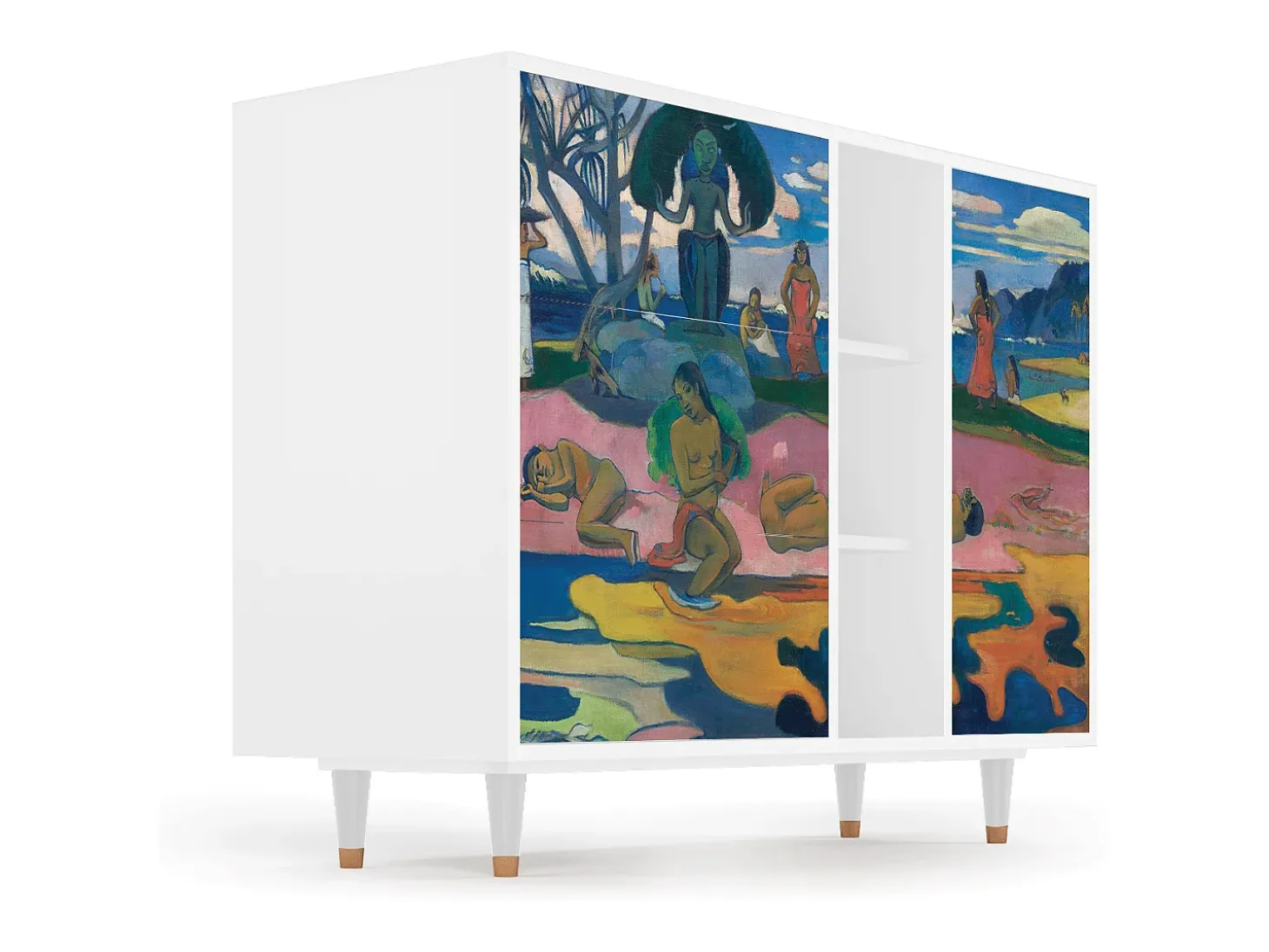 Aparador - 125x98x48 cm - BS2 - Day of the God, Blanco