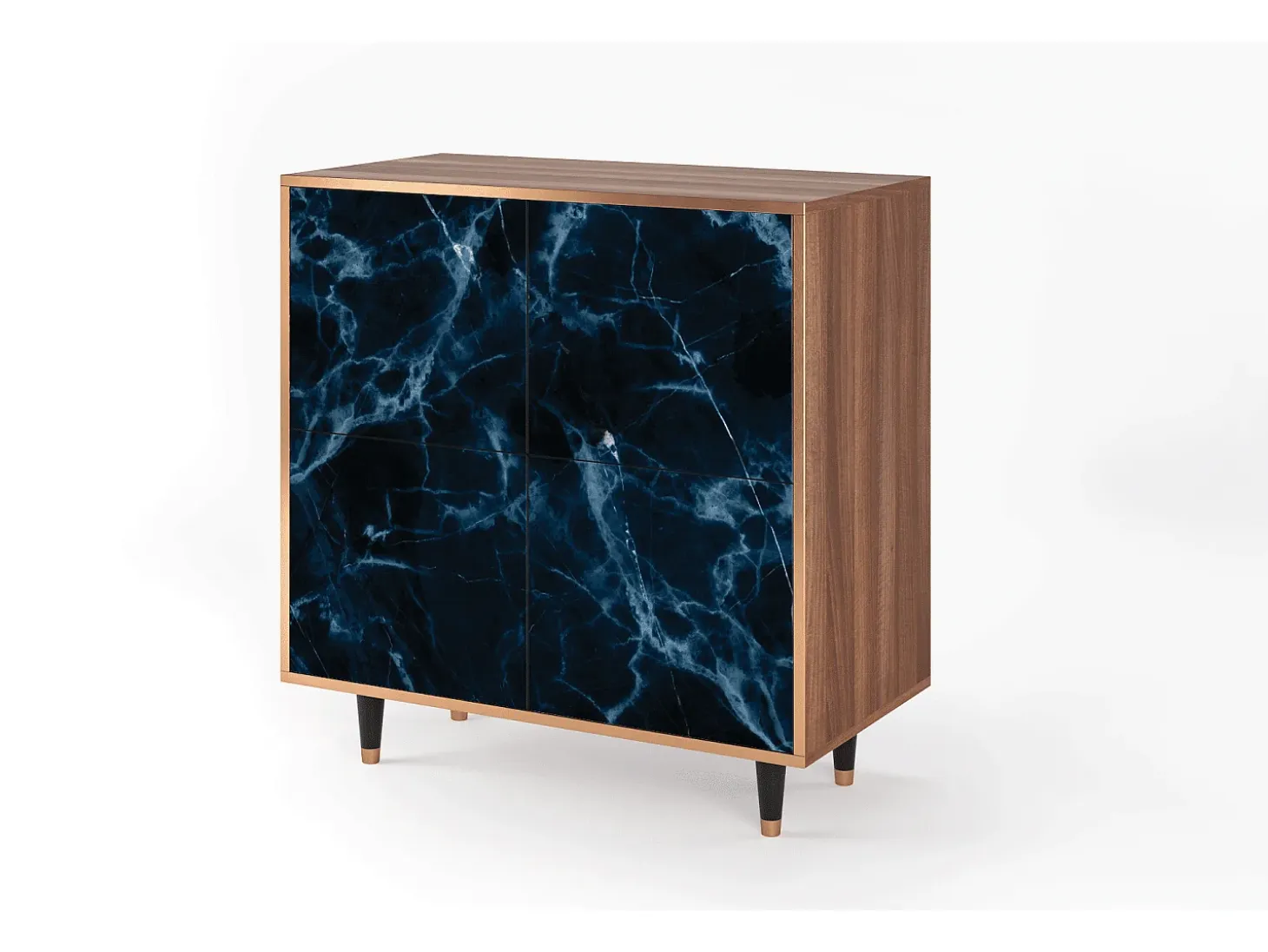 Aparador - 94x96x48 cm - BS3 - Deep Ocean, Nogal