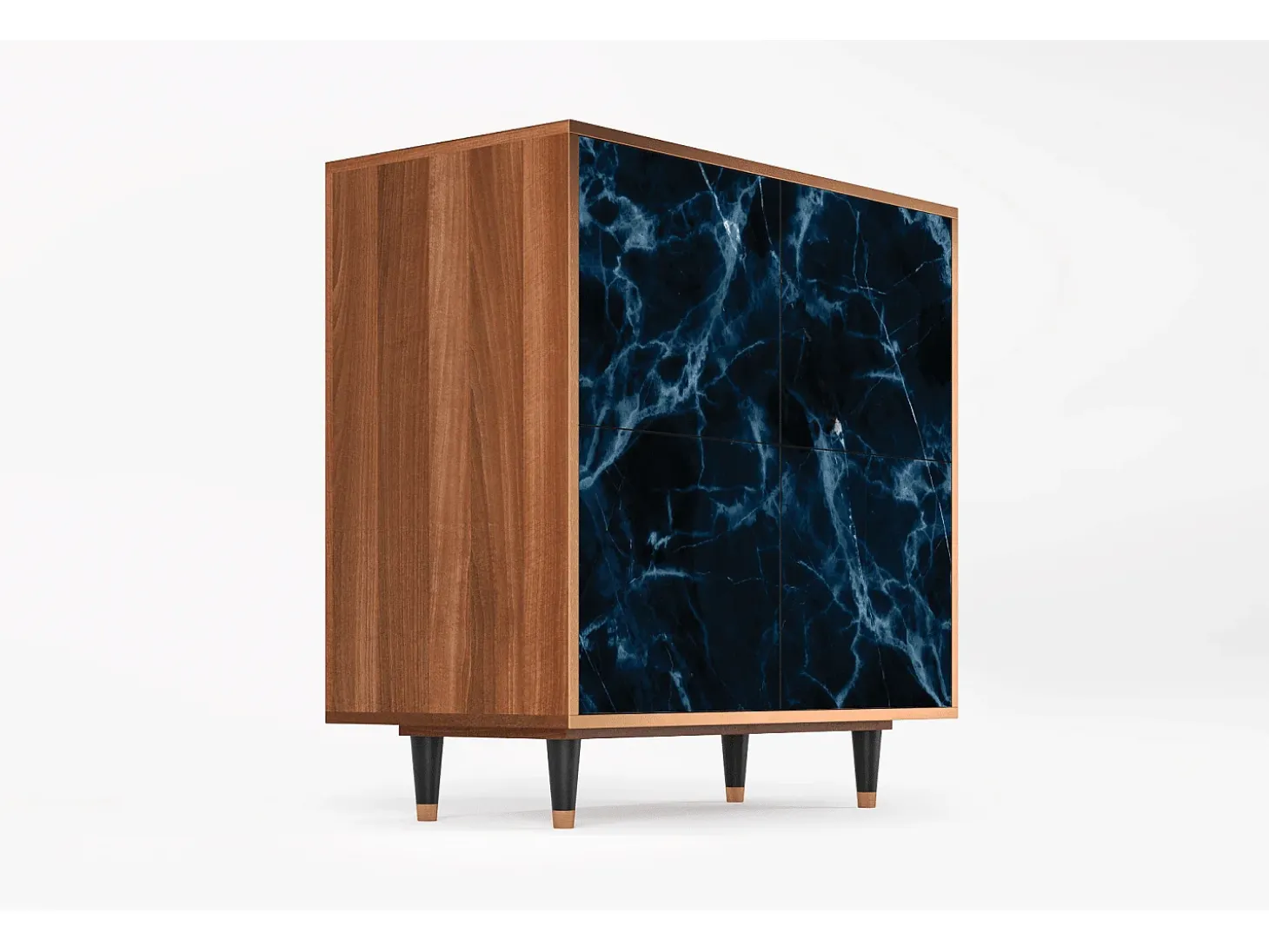 Aparador - 94x96x48 cm - BS3 - Deep Ocean, Nogal