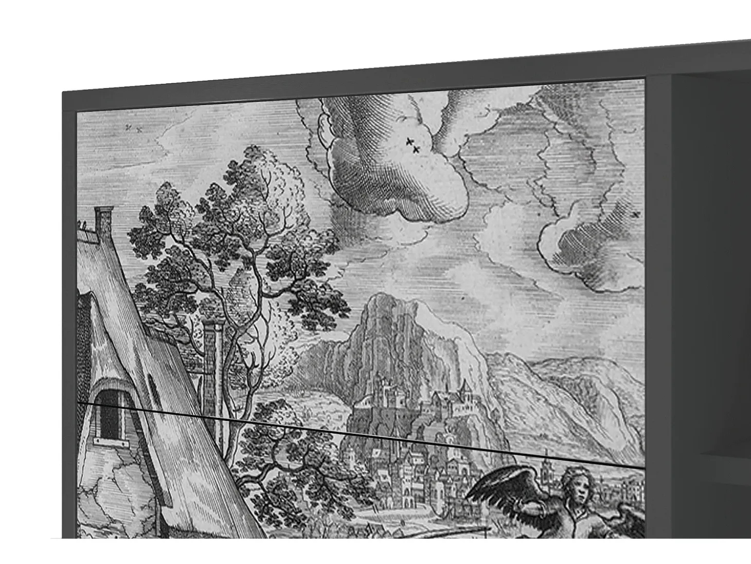 Aparador - 125x98x48 cm - BS2 - Departure, Antracita