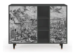 Aparador - 125x98x48 cm - BS2 - Departure, Antracita