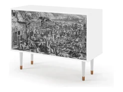 Aparador - 115x85x48 cm - BS4 - Departure, Blanco
