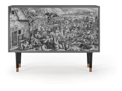 Aparador - 115x85x48 cm - BS4 - Departure, Antracita