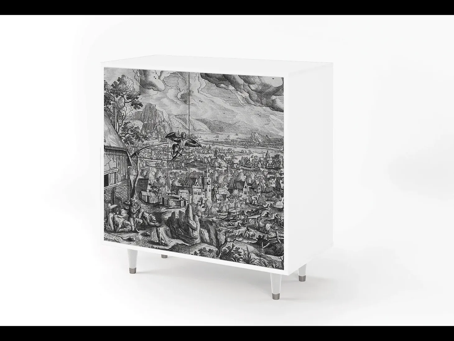 Aparador - 94x96x48 cm - BS3 - Departure, Blanco