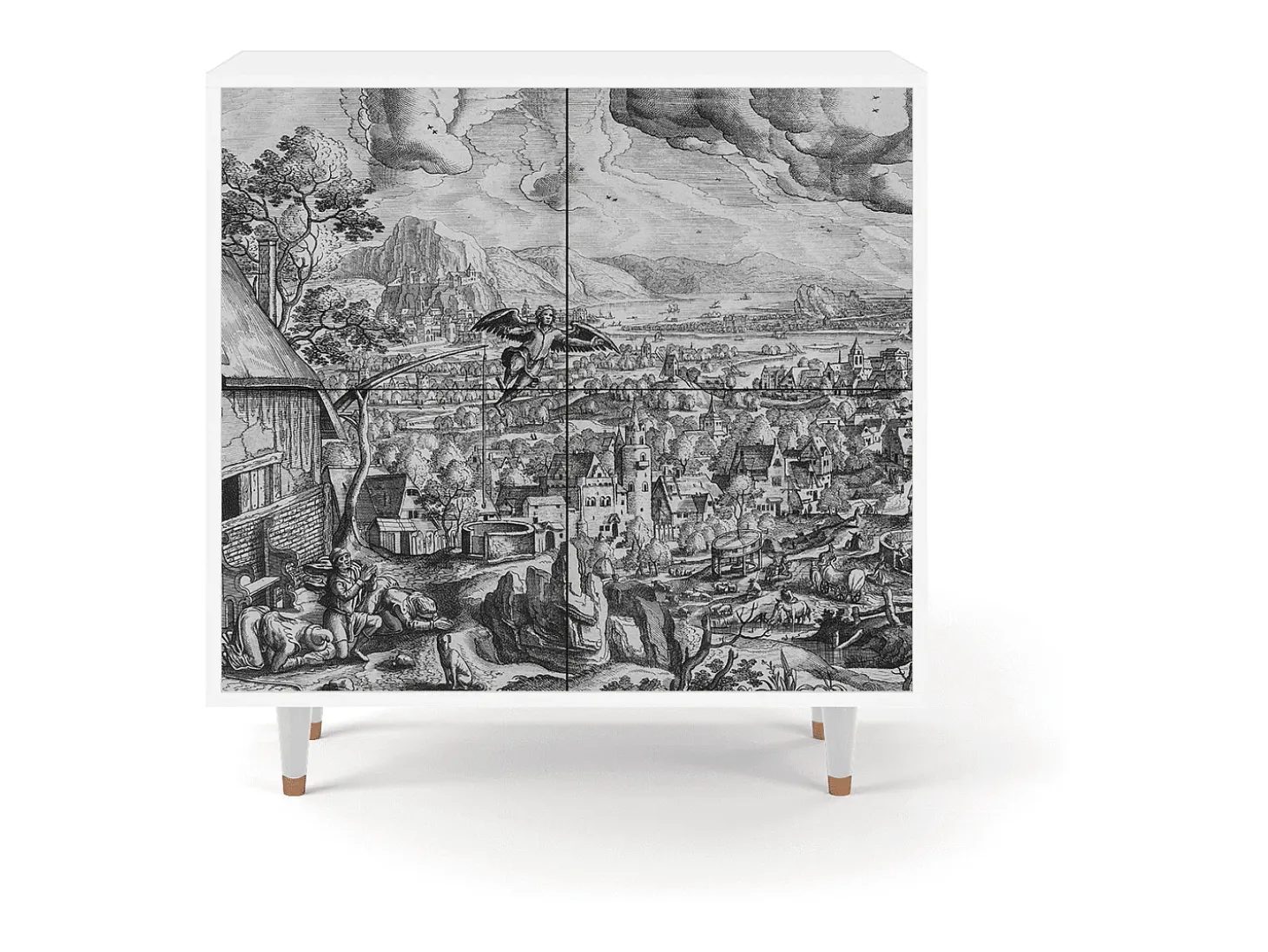 Aparador - 94x96x48 cm - BS3 - Departure, Blanco